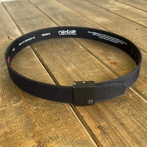 Nexbelt Supreme Appendix, Black 1 1/2" Strap, EDC Belt Size 34